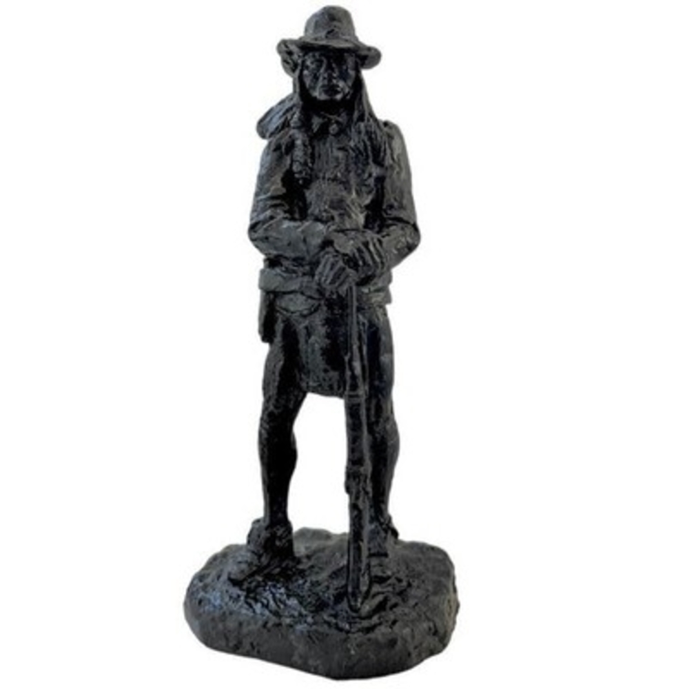 Vintage MONFORT Western Sculpture Native American Indian Figurine 10 Statue Rare